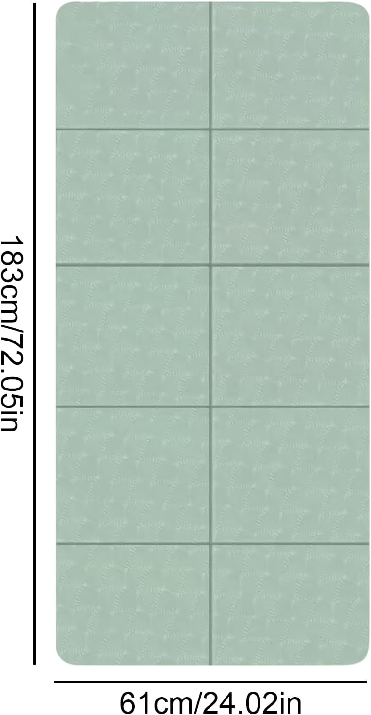 Foldable Yoga Mat – Extra Thick Non-Slip Fitness & Exercise Mat for Home, Gym, or Outdoor Use